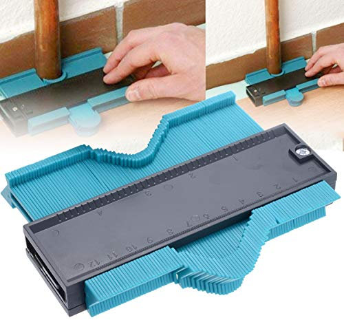 1 Stück 5 Zoll Contour Profile Gauge Laminate Edge Shaping Measure Lineal Werkzeug Werkzeug aus hochwertigem Holz