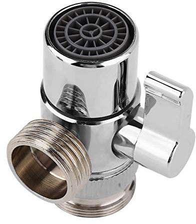 Vanne de dérivation robinet évier séparateur de robinet Vanne de dérivation vers adaptateur de tuyau M24 pour cuisine de salle de bains