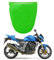 Topteng Motorrad Hinten Sozius-Sitz, Motorrad Fondpassagier Soziusabdeckung ABS Pad Motor Verkleidung Heckabdeckung für Ka-wasaki ZX6R 2003-2004 Z750 Z1000 2003-2006