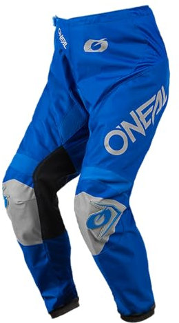 O'NEAL | Pants | Enduro Motocross | Maximale Bewegungsfreiheit, Atmungsaktives und langlebiges Design, Luftdurchlässiges Innenfutter | Pants Matrix Ridewear | Erwachsene | Blau Grau | Größe 36 52