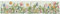 Sander Botanics Tischband 20x160 cm Mehrfarbig