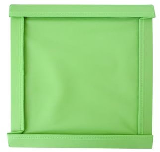 Mixibaby Faltboxdeckel Deckel für Faltkiste Regalkorb Regalkiste Regalbox Aufbewahrungsbox Spielkiste Staubox Korb, Farbe:grün 32 * 32