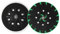CJBIN Repuesto Velcro Lijadora, Almohadilla de Lijado de Soporte Sin Polv Discos de Lijado de Gancho Y Anillo Plato de Lija Para Lijadoras Excéntricas, Lijadoras Bosch, Lijadora Festool (Ø 150 mm)