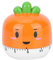 Mechanical Timer with Alarm - No Battery Cartoon Kitchen Timer for Baking Study Kids, Eco-Friendly Orange Retro Design (0-20-40-55 Min Adjustable)