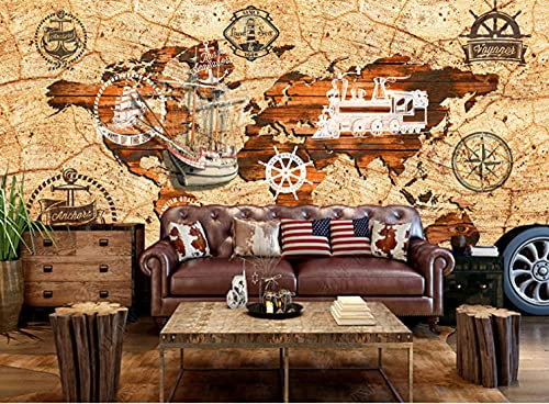 Kitchen Wallpaper Nautical Map Wallpaper Mural Wallpapers -400cmx280cm