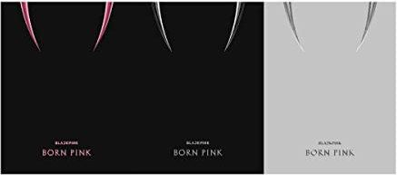 YG PLUS Blackpink Born Pink [Box Set Ver.] 2. Album + gefaltetes Poster (grau ver.), YGP0181, M