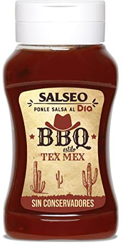 DIA SALSEO salsa barbacoa estilo tex mex bote 350 gr