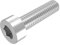 SECCARO Lot de 20 vis cylindriques M8 x 30 mm, en acier inoxydable V2A VA A2, DIN 912 / ISO 4762, à six pans creux, filetage complet