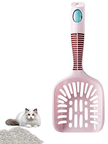 Raxove Katzenschaufel | Katzenschaufel für Box mit Müllsack | Katzenschaufeln Rutschfester Griff Katzenkotschaufel Katzenbedarf für Katzenbox