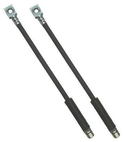 ATEC Germany 2x Bremsschlauch vorne Länge 340mm Kompatibel mit OPEL KADETT E (T85), VECTRA A (J89), ASTRA F (T92), ASCONA C (J82), CALIBRA A (C89), SAAB 900 II, 9-3 (YS3D)