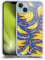 Head Case Designs Blu Banane Custodia in Gel [Protezione di Grado Militare] Compatibile con Apple iPhone 14 Plus