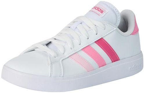 adidas Femme Grand Court Base 2.0 Shoes Chaussures, Cloud White/Bliss Pink/Clear Pink, 38 EU