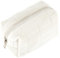 Sibba Kosmetiktasche Tragbare Makeup Tasche Reise-Kulturbeutel für Toilettenartikel Schminktasche Handtasche Damen Mäppchen Makeup Bag Kosmetiktaschen Reißverschluss Organizer Tasche Münztasche Weiß