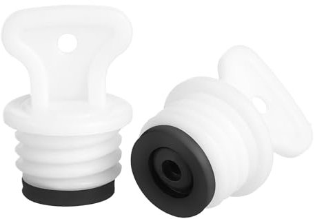 2pcs Leakproof Hot Water Bottle Stoppers Rubber Plug for Hot Water Bags Anti-Leak Sealing Plug for Home Use Practical Attractive Design for Kitchens and Dining Rooms