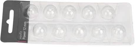 Click Sleeve for Sound Amplifier, Double Layer, Closed Eardrum Head, Sound Aid, Anti-Static Eartips for Daily Use (12mm)