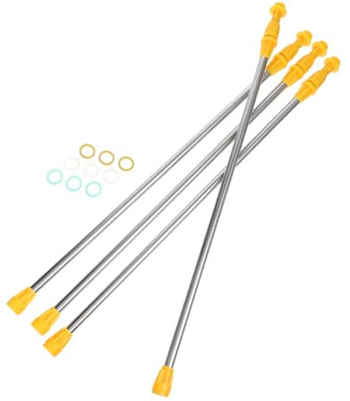 Yardwe 2sets Telescopic Sprayer Pole Sprayer Extension Pole Watering Wand for Garden Hose Hozelock Spares