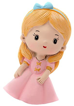 ULDIGI Niedliche Prinzessin Kuchen Topper Harz Backen Dekoration Zubehör Für Desktop Schmuck