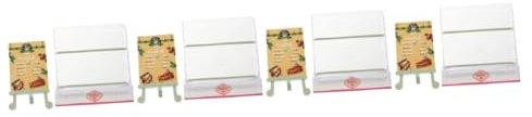 Toyvian 4 Sets Miniatur Kuchenschrank Puppenhaus Schrank Vitrine Spind Küchenschränke Miniaturen Mini Küche Puppenhaus Ornament Miniatur Bäckereischrank