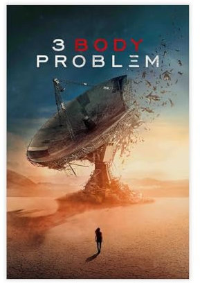 spgacr Filmposter mit 3 Körperproblemen (2024), Wissenschaftler, Existentielle planetarische Bedrohung, Filmposter, Leinwand, Poster, Schlafzimmer, Dekoration, Landschaft, Büro, Raumdekoration,