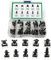 Xiciki 100Pcs Interrupteur à Bouton Poussoir Tactile, 4 Broches Kit Assortiment D'Interrupteurs Tact Switch, Pieds Longs Tactile Bouton-Poussoir pour Audio