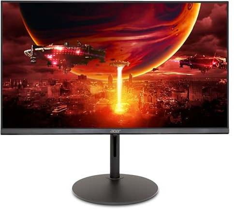 Acer Nitro XF240Y X1 Gaming Monitor 23,8 Zoll (60 cm Bildschirm) Full HD, IPS, 200Hz, 4ms(GTG), DP 1.4, 2xHDMI 2.0, höhenverstellbar, FreeSync Premium
