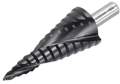 Foret étagé hélicoïdal HSS AlTiN Smart Step D6-38 mm