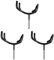 Goufride 3X Metal Microphone Boompole Support Holder Audio Boom Pole Arm Stand for Microphone C-Stands