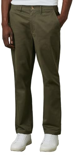 Maine Khaki Premium Casual Chinos, 36S, Khaki