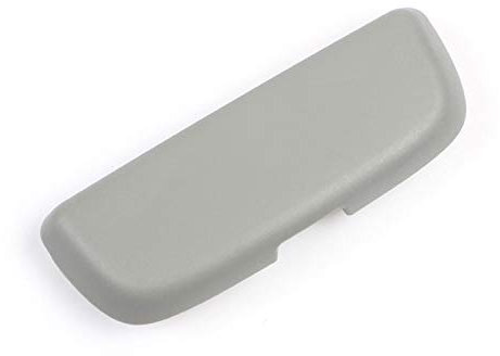 Kwak's Brillenbox für Auto Sonnenbrillen Halter Kompatibel für Audi A1 A3 A4L A5 A6L S3 S5 S7 Q3 Q5 Q7 ABS Dach Assist Griff Brillen Aufbewahrungskoffer Anti-Scratches(grau)