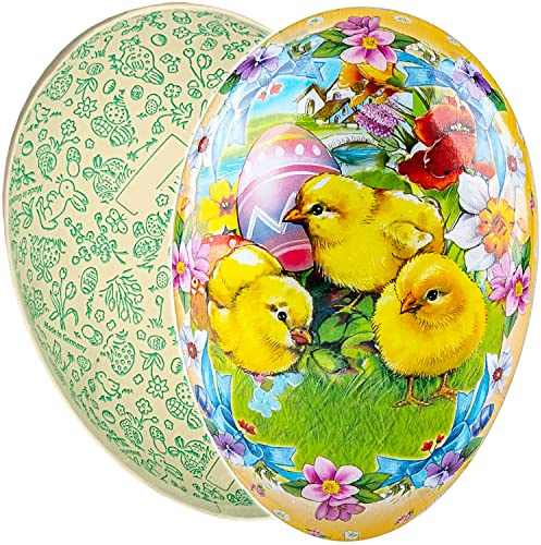 alles-meine.de GmbH 10 Stück Ostereier/Eier zum Befüllen Größe & Anzahl frei wählbar 9 bis 36 cm - Hasen - Hasen Küken Blumen einfarbig Uni Sprenkel Hühnereier - Füll - P..