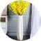Weiße 71,1 cm hohe Bodenvase, extra große dekorative Keramik-Blumenvase, Stabiler Boden, breiter Vasenmund, für Trockenblumenarrangement, Wohnzimmer-Dekor, Einweihungsbüro