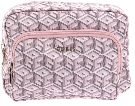 GUESS Cosmetic Pouch Pale Rose
