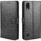 Compatibile con ZTE BLADE A5 2020 display 6.8 / ZTE A51 LITE Copertura Custodia COVER STAND flip LIBRO gel silicone PORTAFOGLIO magnetica protezione eco pelle porta carte vano card (Nero)