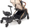Lejoux Buggy Board mit Sitz bis zu 25 kg – universelle Kinderwagen-Plattform für Kleinkinder | Verstellbares rutschfestes Pedal und bequemer Sitz | sicheres und langlebiges Kinderwagen-Zubehör