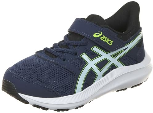 ASICS Jungen Jolt 4 Ps Sneaker, Blauweite Kühlgrau, 35 EU