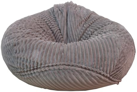 Bestenrose Sitzsackbezug ohne Füllung, gefüllte Aufbewahrung, Sofa | Sofabezug, ohne Füllung, Aufbewahrung, weich, maschinenwaschbar, gefüllt, für Wohnzimmer, Schlafzimmer, Outdoor, Garten