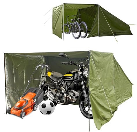 YSMSMZJK Abri Pompe Piscine avec Toile D'ombrage Amovible Cabane De Jardin Convient pour Le Stockage du Bois De Chauffage Abri Pompe Piscine Cabanon Jardin