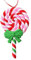 Weihnachten Lollipop Ornaments, Lollipop Christmas Decorations, Zuckerstangen Weihnachtsbaumschmuck, Hängender Weihnachtsbaum Deko Aus Zuckerstangen, Regenbogen-Lollipop-Weihnachtsschmuck