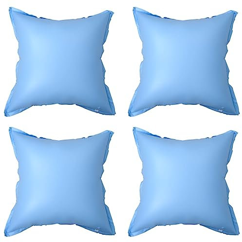 Lot de 4 coussins gonflables d'hiver pour piscine hors sol en PVC