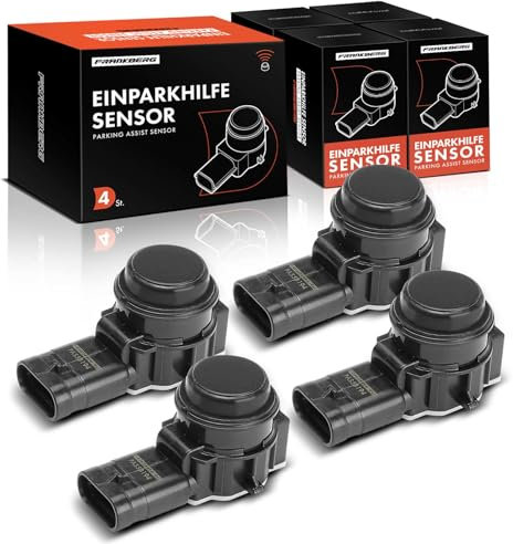 Frankberg 4x Parksensor Vorne Hinten Kompatibel mit 312 0.9L 2012-2019 312 319 0.9L 2013-2019 312 319 0.9L 2012-2019 4C 960 1.7L 2013-2019 Replace# 735531904