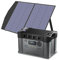 ALLPOWERS 1451Wh Central eléctrica portátil S2000Pro con 100W SP027 Panel Solar plegables, 4×2400W Salida CA con MPPT y SAI, Carga rápida 0-80% en 1 h, generador solar para Uso exterior, doméstico, RV