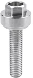 Vis antivol de sécurité M6, M8, M10, en acier inoxydable 304, accessoires for auvent de vélo de montagne, éclairage LED(M8x30mm)