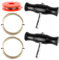 5 Pièces Outils de Dépose de Pare-Brise Universel, 3 PCS Fils de Coupe et 2 PCS Poignées, Kit d’Enlèvement de Pare-bris Outil, Outils pour Pare Brise