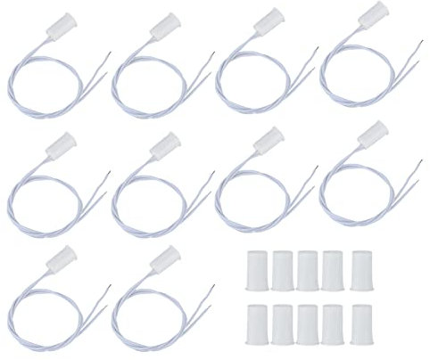 RC-33 NC Eingebundene Kabel-Sicherheitsfenstertür-Kontaktsensor Alarm, 10pcs Magnetic Reed Switch für Home Alarm System