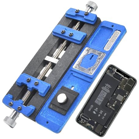 Yjkedfh Leiterplatten-Schraubstock - PCB-Schraubstock Lötstation | Telefon-Hauptplatinen-Halterung - Für Hobby Bastelarbeiten Schmuckherstellung Schweißen Hartlöten Mobiltelefon
