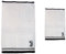 Juventus FC, Asciugamani Bagno, Set 2 Pezzi, Asciugamano Viso, Asciugamano Ospite, Bianco, 100% Puro Cotone, Prodotto Ufficiale