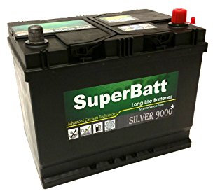 12V 75AH SuperBatt 068 Car Battery - OEM Replacement Batteries - Maintenance Free - Advance Calcium Technology - 4 Years Warranty