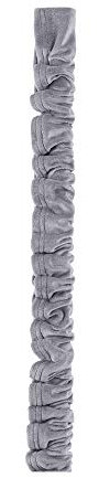 Kronleuchter-Kettenabdeckung, 1,83 m, Flanell-Stoff grau