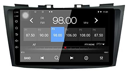 LEXXSON Android Auto Carplay Android 13 Auto Radio für Suzuki Swift 2011-2017, Ertiga 2012-2017,9 Zoll AM FM Radio mit GPS Navigation WiFi Bluetooth USB Player Lenkrad Control MirrorLink 2+32G