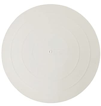 LEXIANG Tappetino per Giradischi - Design in Gomma siliconica di Grado audiofilo Universale per Tutti i Giradischi in Vinile LP fonografo